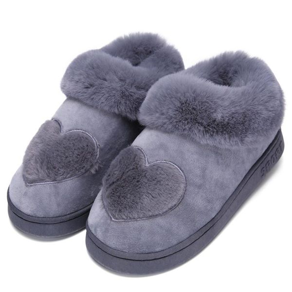 slippers winter arrival heart-shaped cotton women warm plush fur soft indoor shoes flat with home, Black
slippers winter arrival heart-shaped cotton women warm plush fur soft indoor shoes flat with home, Black