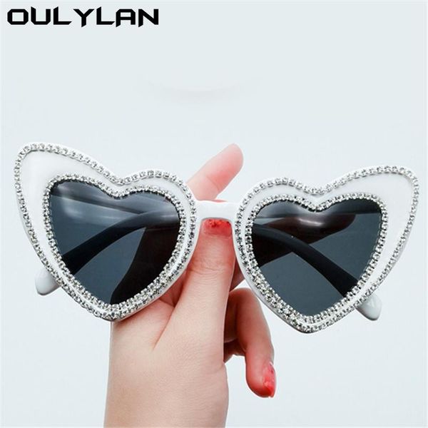 sunglasses oulylan love heart women personality diamond sunglass fashion cute vintage sun glasses pink ladies shades uv400, White;black
sunglasses oulylan love heart women personality diamond sunglass fashion cute vintage sun glasses pink ladies shades uv400, White;black
