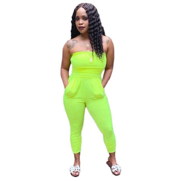 women's jumpsuits & rompers 2021 women summer solid strapless fashion long jumpsuit beach street wear romper classic, Black;white
women's jumpsuits & rompers 2021 women summer solid strapless fashion long jumpsuit beach street wear romper classic, Black;white