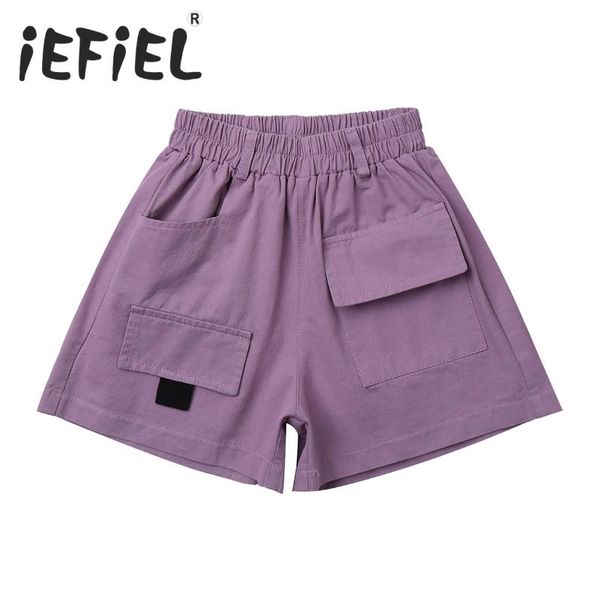 shorts summer teen kids for girls cotton fashion casual sport children pure color pockets dungarees, Black
shorts summer teen kids for girls cotton fashion casual sport children pure color pockets dungarees, Black