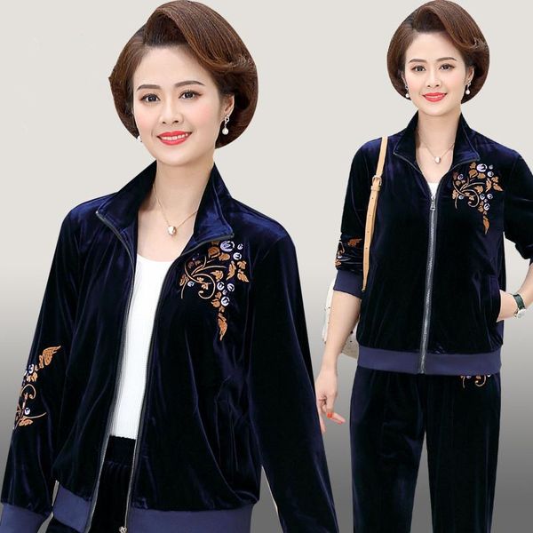 women's tracksuits large size 5xl velvet tracksuit women two piece set long sleeve jacket coat and pants velour sets outfits matching, Gray
women's tracksuits large size 5xl velvet tracksuit women two piece set long sleeve jacket coat and pants velour sets outfits matching, Gray