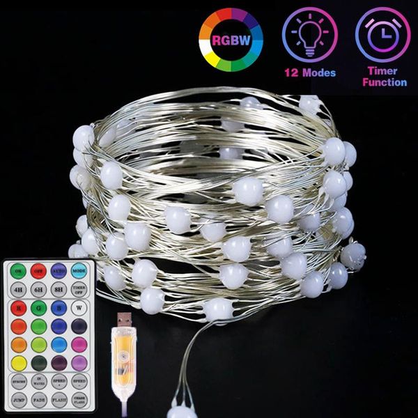 usb led string light rgb remote control string lights waterproof outdoor fairy lights for home christmas tree wedding decoration
usb led string light rgb remote control string lights waterproof outdoor fairy lights for home christmas tree wedding decoration