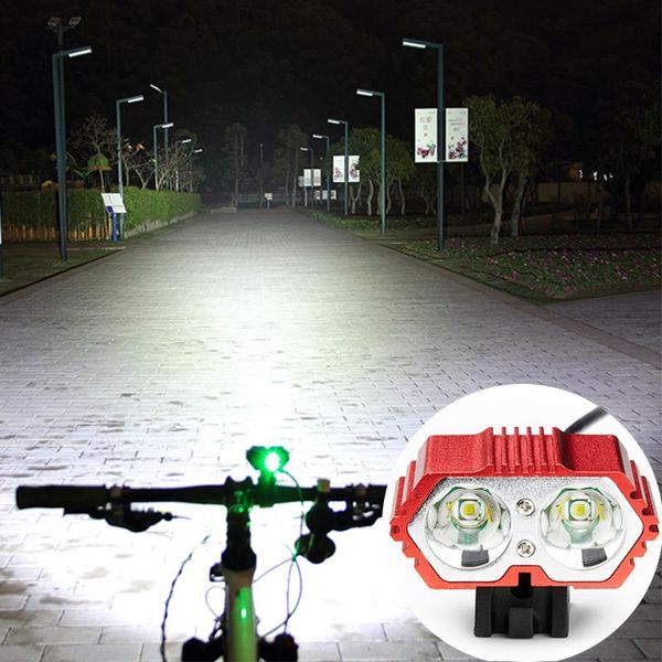 8000lm 2 x t6 led front bicycle headlight waterproof usb bike light dual lamps torch for cycling easy installation
8000lm 2 x t6 led front bicycle headlight waterproof usb bike light dual lamps torch for cycling easy installation