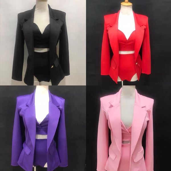 multi-color suit for women jazz dance costume singer performance clothing jacket+ bikini bar nightclub party outfit vdb2340, Black;red
multi-color suit for women jazz dance costume singer performance clothing jacket+ bikini bar nightclub party outfit vdb2340, Black;red