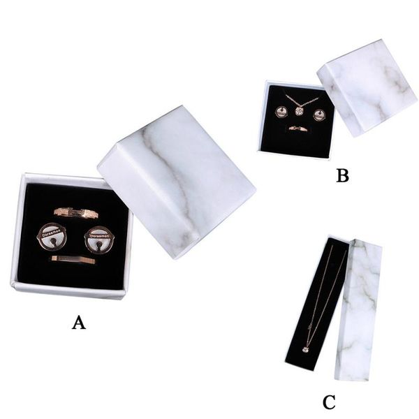 marble jewelry box set necklace bracelet carton packaging box accessories jewelry packaging display
marble jewelry box set necklace bracelet carton packaging box accessories jewelry packaging display
