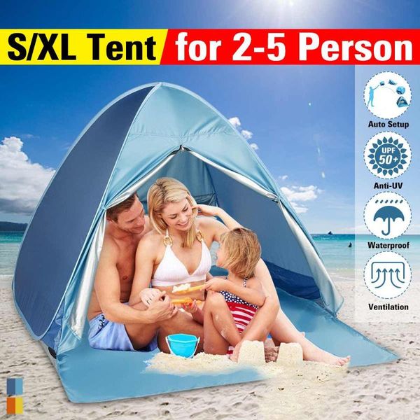 2-5 person auto set-up portable beach tent uv protected shelter camping fishing hiking picnic outdoor camping tent
2-5 person auto set-up portable beach tent uv protected shelter camping fishing hiking picnic outdoor camping tent