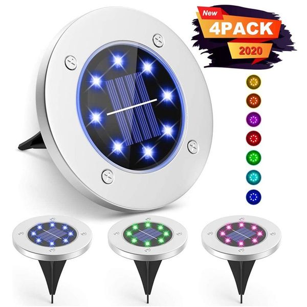 lawn lamps 4 pack solar ground lights outdoor garden lamp colored disk waterproof inground landscape lighting yard
lawn lamps 4 pack solar ground lights outdoor garden lamp colored disk waterproof inground landscape lighting yard