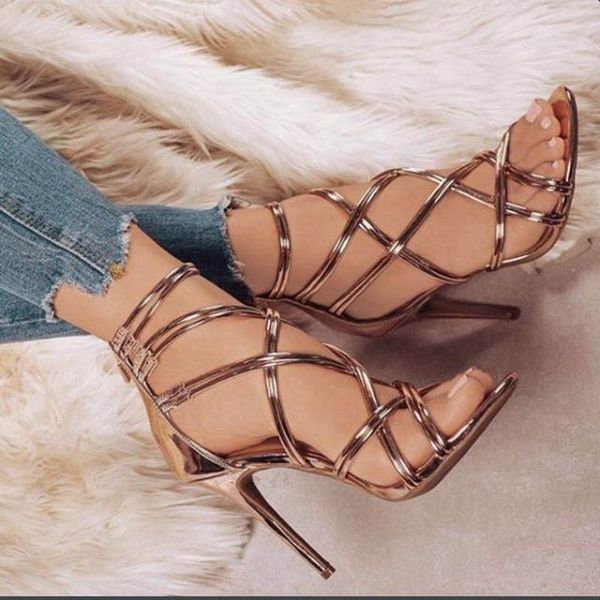sandals women's shoes fish mouth hollow cross straps high heel sandal large size, Black
sandals women's shoes fish mouth hollow cross straps high heel sandal large size, Black