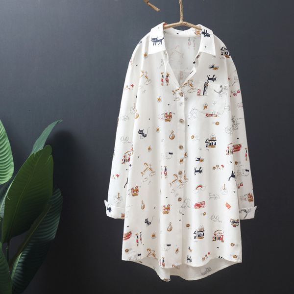 2021 new spring cartoon printing women blouses long-sleeve cotton white shirt large size lady blusas feminina y266 v54p
2021 new spring cartoon printing women blouses long-sleeve cotton white shirt large size lady blusas feminina y266 v54p