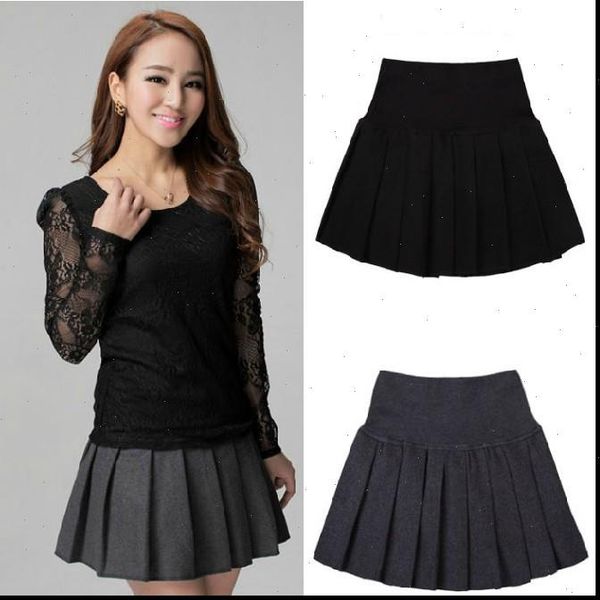 new fashion autumn and winter womens knitted elastic high waist mini above knee skirts ball gown pleated short wool skirt, Black
new fashion autumn and winter womens knitted elastic high waist mini above knee skirts ball gown pleated short wool skirt, Black