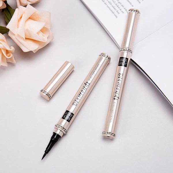 small gold diamond quick-drying eyeliner cool black natural not easy to smudge slim brush head waterproof liquid eyeliner pen
small gold diamond quick-drying eyeliner cool black natural not easy to smudge slim brush head waterproof liquid eyeliner pen