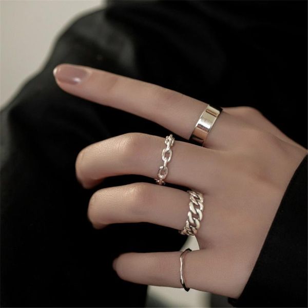 cluster rings fashion women geometry punk style ancient ways ring alloy chain, Golden;silver
cluster rings fashion women geometry punk style ancient ways ring alloy chain, Golden;silver
