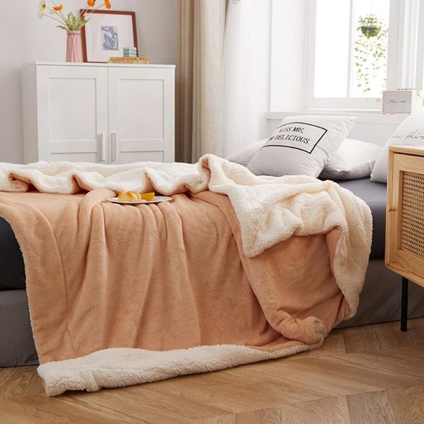blankets double-layer thick quilt winter warm sofa blanket fluffy soft flannel easy-care home living room bedroom thicken bedding
blankets double-layer thick quilt winter warm sofa blanket fluffy soft flannel easy-care home living room bedroom thicken bedding