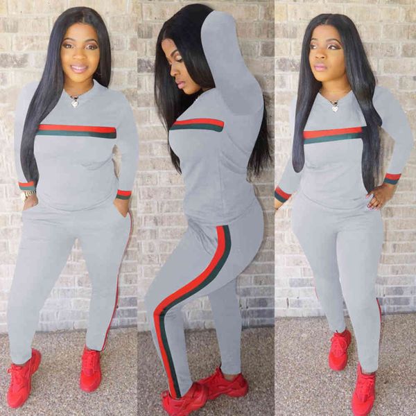 tracksuits, new womens tracsuits long sleeve sports suit daily and pants lady striped print autumn winter jumpsuit 2 pieces outfits sport s, Gray
tracksuits, new womens tracsuits long sleeve sports suit daily and pants lady striped print autumn winter jumpsuit 2 pieces outfits sport s, Gray