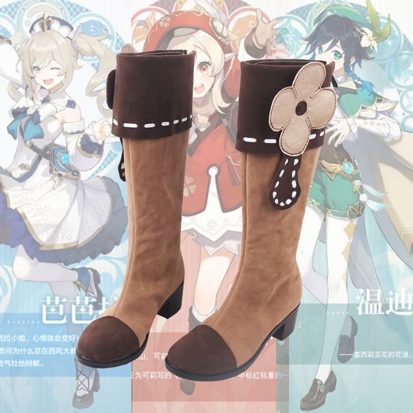 chinese game impact anime shoes cosplay halloween cos genshin klee venti barbara lolita boots s30b, Black
chinese game impact anime shoes cosplay halloween cos genshin klee venti barbara lolita boots s30b, Black