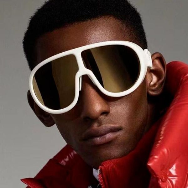 sunglasses men's sports glasses thick edge conjoined integrated women large frame colorful ski anti ultraviolet uv400, White;black
sunglasses men's sports glasses thick edge conjoined integrated women large frame colorful ski anti ultraviolet uv400, White;black