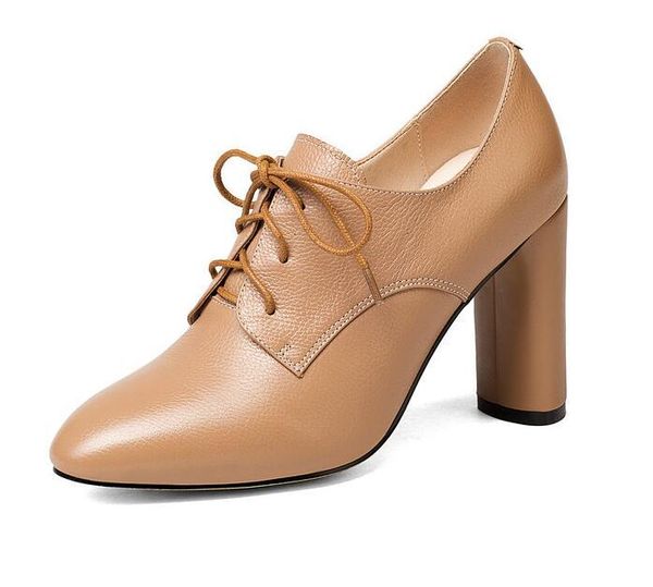 dousin partin genuine leather sole lace up designer pumps leather pumps thick heels women shoes ladies n587496325, Black
dousin partin genuine leather sole lace up designer pumps leather pumps thick heels women shoes ladies n587496325, Black