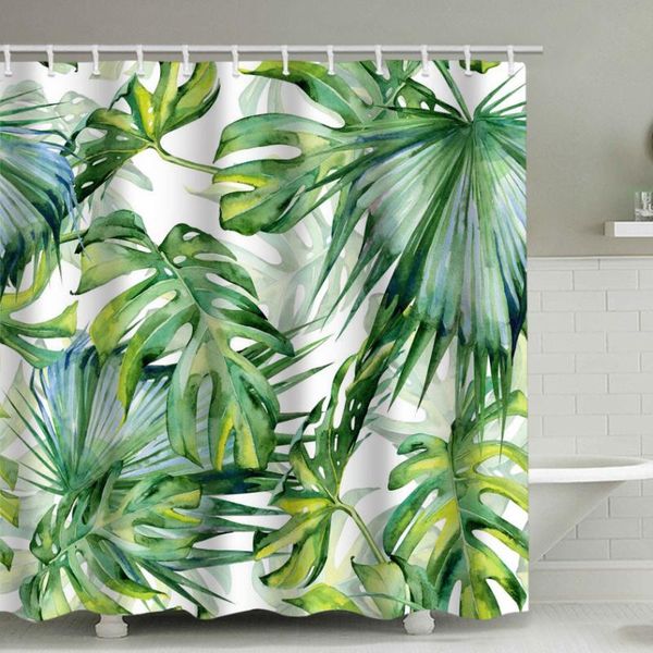 shower curtains tropical leaves curtain bathroom green plants print cloth european home decor waterproof fabric
shower curtains tropical leaves curtain bathroom green plants print cloth european home decor waterproof fabric