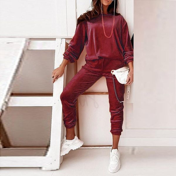 gym clothing women 2 pieces suit solid long sleeve full pant homewear suits spring autumn velvet casual pocket ladies sets loose loungewear, White;black
gym clothing women 2 pieces suit solid long sleeve full pant homewear suits spring autumn velvet casual pocket ladies sets loose loungewear, White;black