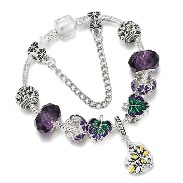 charm bracelets 2022 temperament purple petals beaded with golden dots tree of life ladies bracelet fashion jewelry gifts, Golden;silver
charm bracelets 2022 temperament purple petals beaded with golden dots tree of life ladies bracelet fashion jewelry gifts, Golden;silver