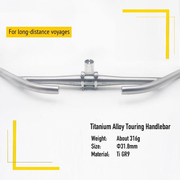 bike handlebars &components titanium alloy cruiser rest handlebar for long distance riding touring mountain road bicycle 31.8/25.4mm bikepac
bike handlebars &components titanium alloy cruiser rest handlebar for long distance riding touring mountain road bicycle 31.8/25.4mm bikepac