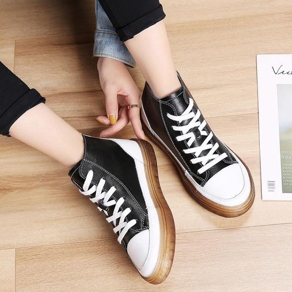 boots genuine leather women's sports ankle for women mixed colors solid shoes woman soft bottom sneakers1, Black
boots genuine leather women's sports ankle for women mixed colors solid shoes woman soft bottom sneakers1, Black