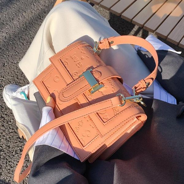 shoulder bags ladies tote bag 2021 summer high-quality pu leather women's designer handbag travel messenger
