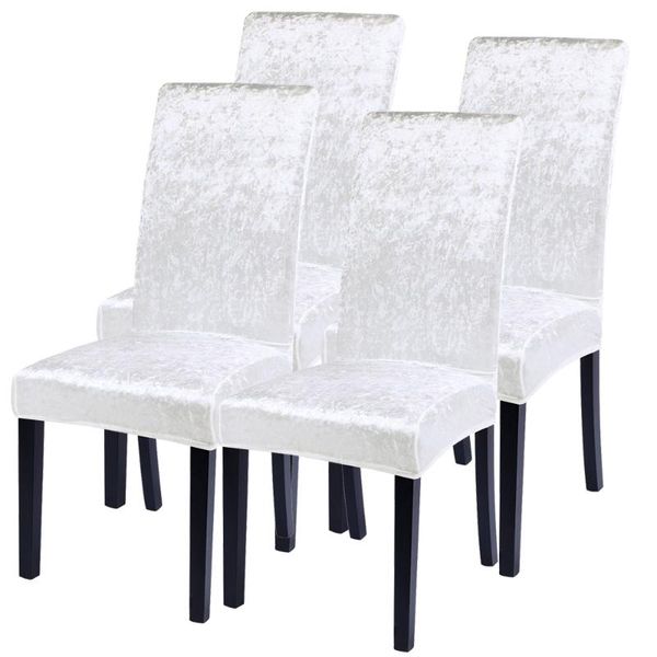 4pack velvet shiny fabric chair covers universal size stretch chair covers seat case slipcovers for dining room
4pack velvet shiny fabric chair covers universal size stretch chair covers seat case slipcovers for dining room