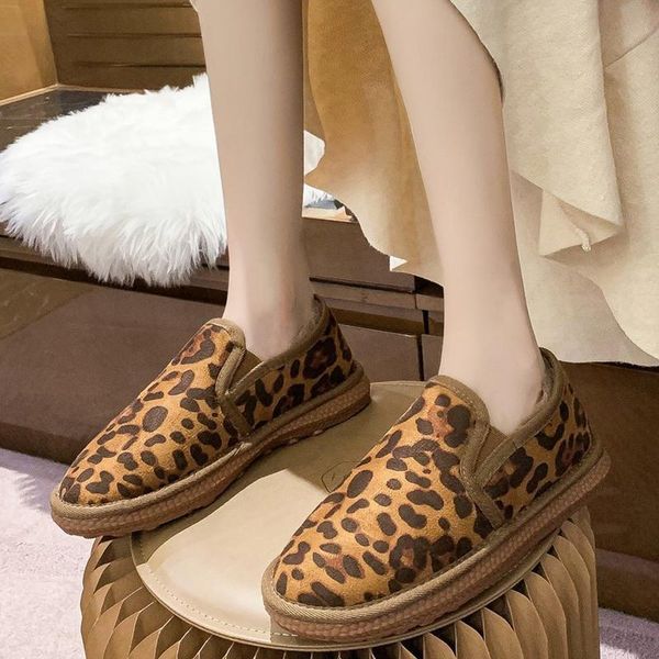 boots rimocy fashion leopard print flat ankle for women short plush warm cotton padded shoes woman non slip platform lady, Black
boots rimocy fashion leopard print flat ankle for women short plush warm cotton padded shoes woman non slip platform lady, Black