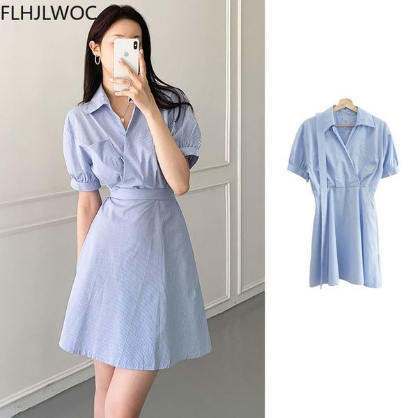 casual dresses korea chic design clothes fashion women cute sweet girls v neck blue striped lace-up shirt t49w, Black;gray
casual dresses korea chic design clothes fashion women cute sweet girls v neck blue striped lace-up shirt t49w, Black;gray