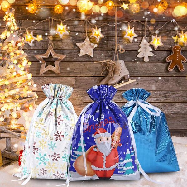 storage bags 42x29/31x24 cm pvc drawstring merry christmas santa claus gift large gold silver goods cookies candy packaging bag 5pcs
storage bags 42x29/31x24 cm pvc drawstring merry christmas santa claus gift large gold silver goods cookies candy packaging bag 5pcs