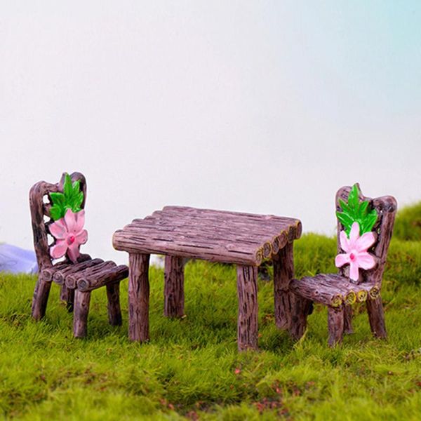 decorative objects & figurines 3pcs/set table chair home decor resin craft micro landscape ornament fairy garden miniature figurine decorati
decorative objects & figurines 3pcs/set table chair home decor resin craft micro landscape ornament fairy garden miniature figurine decorati