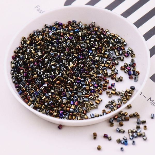 10g golden color 1.5mm mini glass bugle beads 15/0 plating glass seed beads tube for diy jewelry knitting embroidery craft
10g golden color 1.5mm mini glass bugle beads 15/0 plating glass seed beads tube for diy jewelry knitting embroidery craft