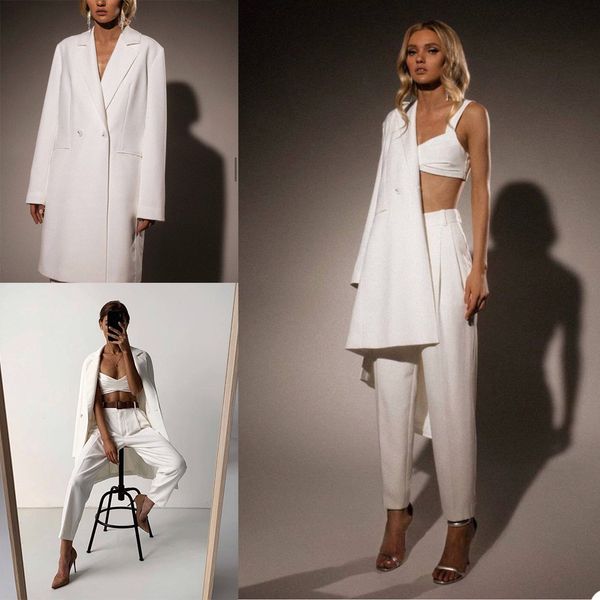 spring white bridal women leisure pants suit long sleeve suits mother of bride dress party prom evening wear 2 pcs, Black;red
spring white bridal women leisure pants suit long sleeve suits mother of bride dress party prom evening wear 2 pcs, Black;red