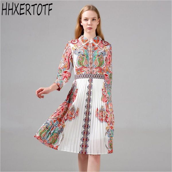 casual dresses 2021 autumn winter women floral print pleated dress female long sleeve turn down neck, Black;gray
casual dresses 2021 autumn winter women floral print pleated dress female long sleeve turn down neck, Black;gray