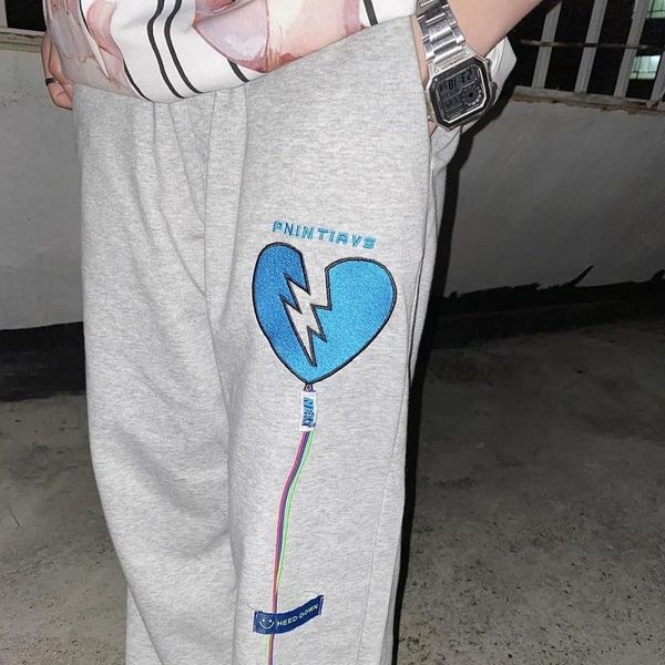 women's pants & capris all-match streetwear harajuku jogging love printed trousers retro y2k keep warm pocket size straight leg women h, Black;white
women's pants & capris all-match streetwear harajuku jogging love printed trousers retro y2k keep warm pocket size straight leg women h, Black;white