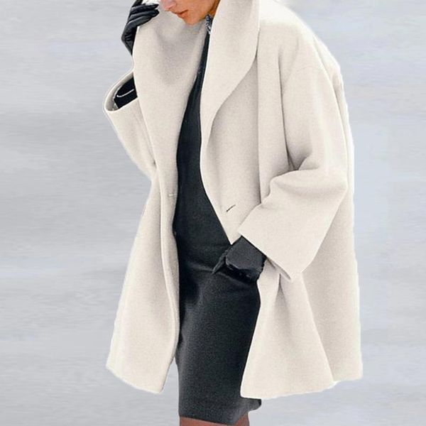 women's wool & blends women fashion hooded long cardigan jacket autumn winter solid sleeve coat casual warm pocket single button outwea, Black
women's wool & blends women fashion hooded long cardigan jacket autumn winter solid sleeve coat casual warm pocket single button outwea, Black