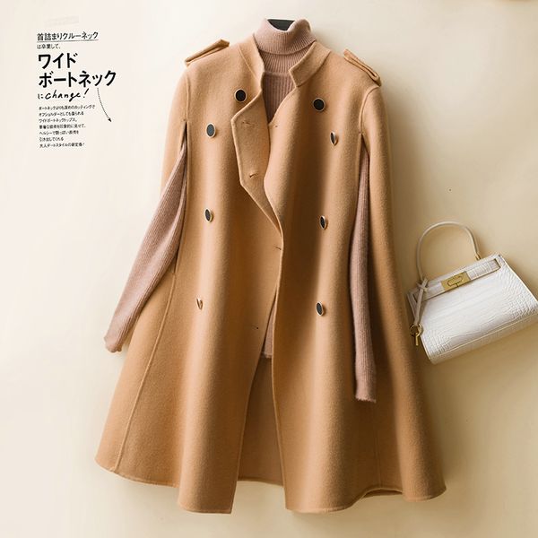 2021 the new fashion autumn winter overcoat sleeveless thick warm mid-long jacket coats ladies 100% merino wool women guwr, Black
2021 the new fashion autumn winter overcoat sleeveless thick warm mid-long jacket coats ladies 100% merino wool women guwr, Black