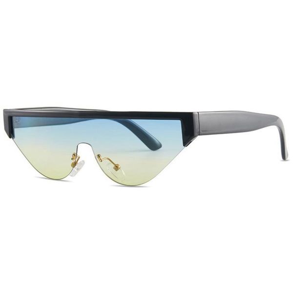 sunglasses 2021 semi-rimless cat eye eyewear gradient rectangle glasses men fashion brand designer future vintage women sun, White;black
sunglasses 2021 semi-rimless cat eye eyewear gradient rectangle glasses men fashion brand designer future vintage women sun, White;black