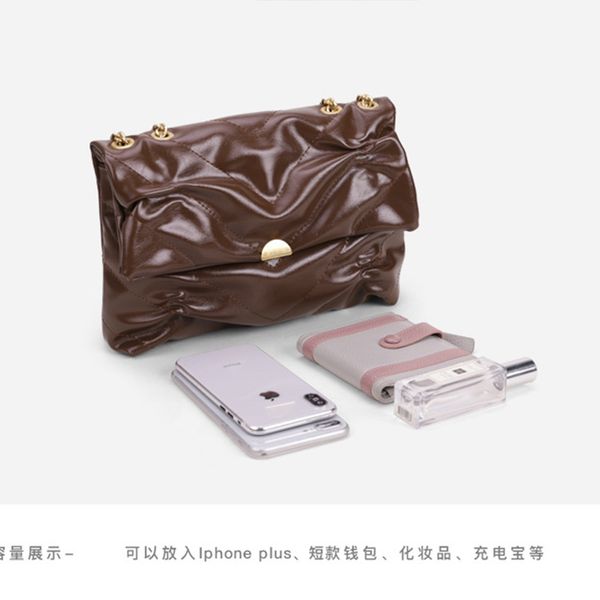 volume small round bag fashion womens bag one shoulder vintage handbag soft leather pleated bag chain small square ba
volume small round bag fashion womens bag one shoulder vintage handbag soft leather pleated bag chain small square ba