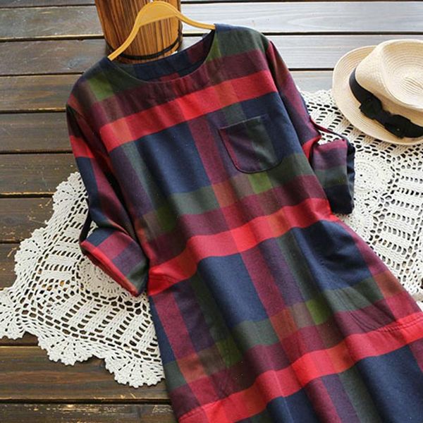 women plaid and blouse ladies o neck long sleeve loose pocket blouse female casual tunic plus size shirts s 5xl, White
women plaid and blouse ladies o neck long sleeve loose pocket blouse female casual tunic plus size shirts s 5xl, White