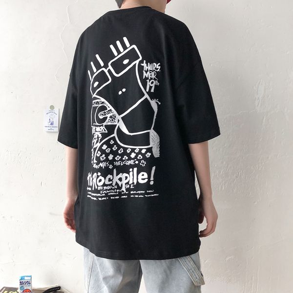 2021 new japanese harajuku streetwear short sleeve t shirts urban style hip hop casual cotton men oversize anime tshirts q1lq, White;black
2021 new japanese harajuku streetwear short sleeve t shirts urban style hip hop casual cotton men oversize anime tshirts q1lq, White;black