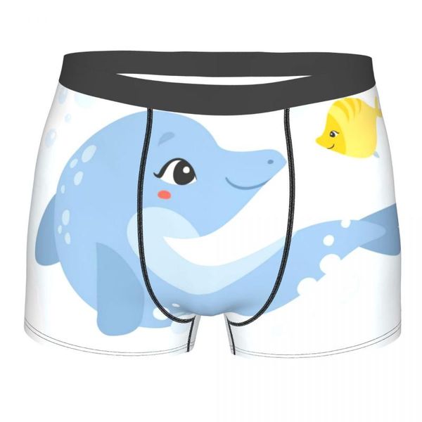 underpants mens boxer underwear funny dolphin fish with be happy male panties pouch short pants, Black;white
underpants mens boxer underwear funny dolphin fish with be happy male panties pouch short pants, Black;white