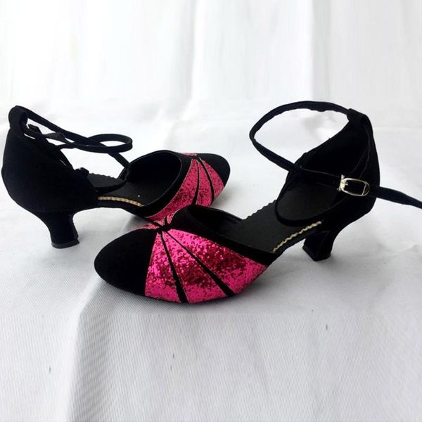 social women's dance shoes sequins sandals ladies ballroom tango latin salsa dancing shoes new female patchwork round toe, Black
social women's dance shoes sequins sandals ladies ballroom tango latin salsa dancing shoes new female patchwork round toe, Black