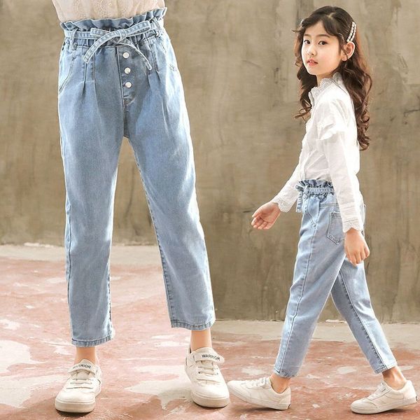 grils pants fashion casual jeans pants children spring and autumn trend washed jeans pants korean style kids denim, Blue
grils pants fashion casual jeans pants children spring and autumn trend washed jeans pants korean style kids denim, Blue