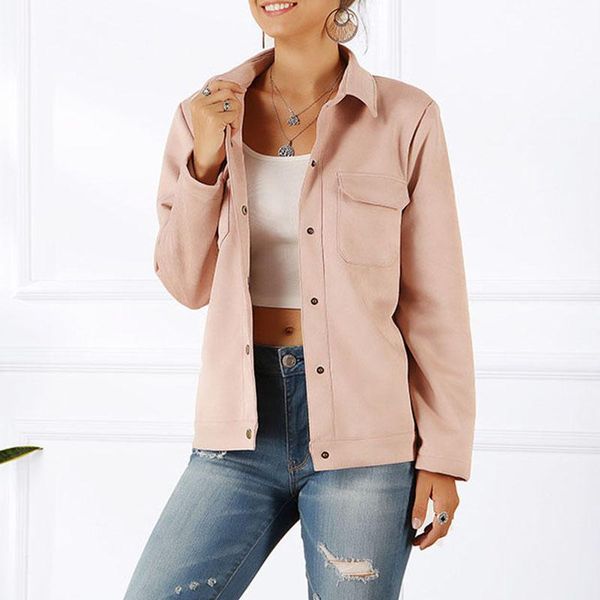 women's jackets vintage women solid loose pocket velvet single breasted ladies coat 2021 casual spring autumn basic jacket cdr2153, Black;brown
women's jackets vintage women solid loose pocket velvet single breasted ladies coat 2021 casual spring autumn basic jacket cdr2153, Black;brown
