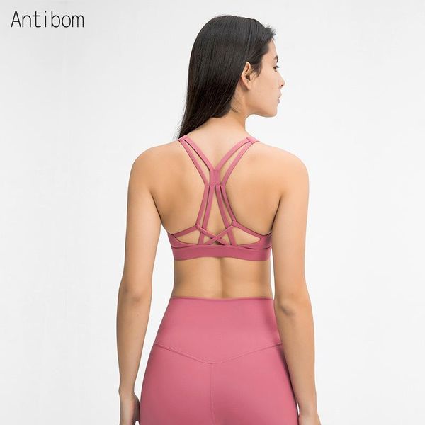 antibom cross back straps sports bra women fitness shockproof padded for running gym yoga bra crop solid color vest girls, White;black
antibom cross back straps sports bra women fitness shockproof padded for running gym yoga bra crop solid color vest girls, White;black