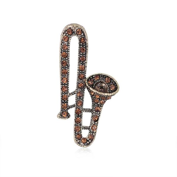 ajojewel fashionable musical instrument brooch rhinestone vintage jewelry for women men suit pins, Gray
ajojewel fashionable musical instrument brooch rhinestone vintage jewelry for women men suit pins, Gray