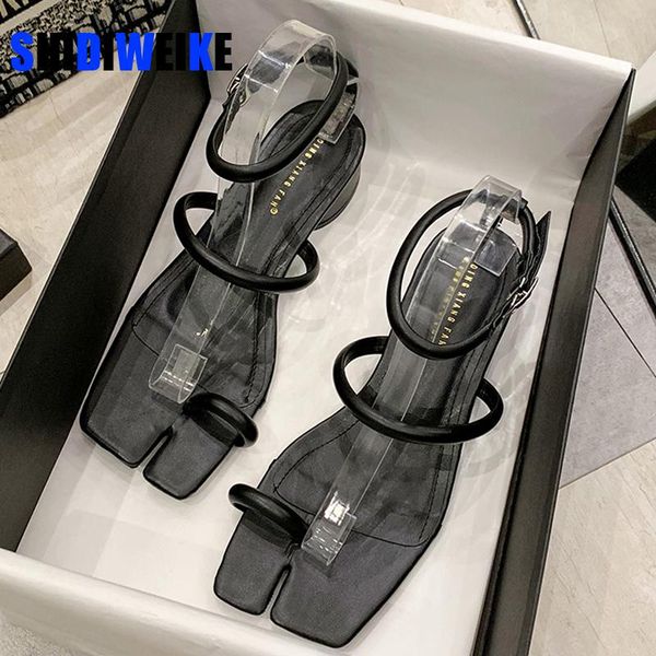 sandals summer shoes ankle strap women ladies thin high heels female gladiator 2021 round heel pumps square toe party shoe, Black
sandals summer shoes ankle strap women ladies thin high heels female gladiator 2021 round heel pumps square toe party shoe, Black