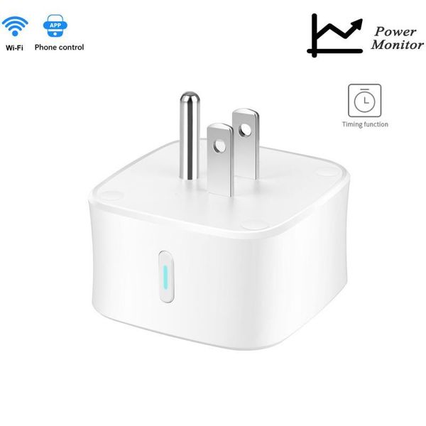 smart power plugs wifi socket with monitor and charging countdown function us plug mobile phone wireless remote control outlet
smart power plugs wifi socket with monitor and charging countdown function us plug mobile phone wireless remote control outlet